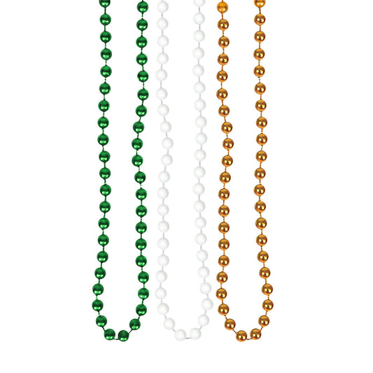 Bead Asst Irish Colors 7mm 33" (144 PACK)