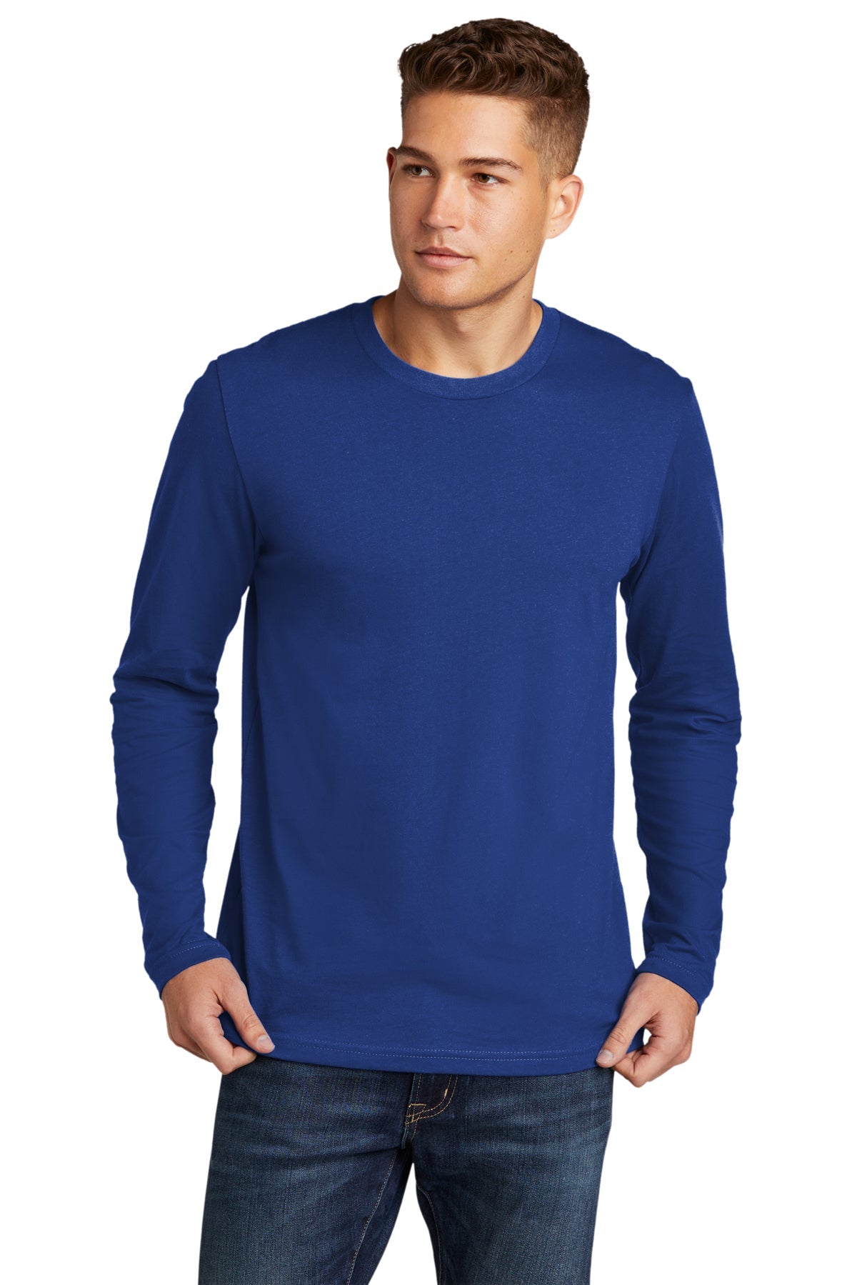 Next Level Apparel Cotton Long Sleeve Tee – Premium Lightweight Comfort.