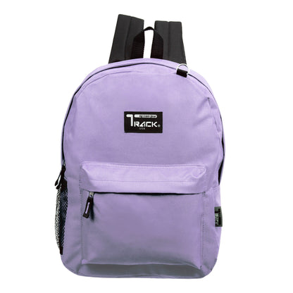 17" Classic Bulk Purple Backpacks - Wholesale Case of 24 Bookbags