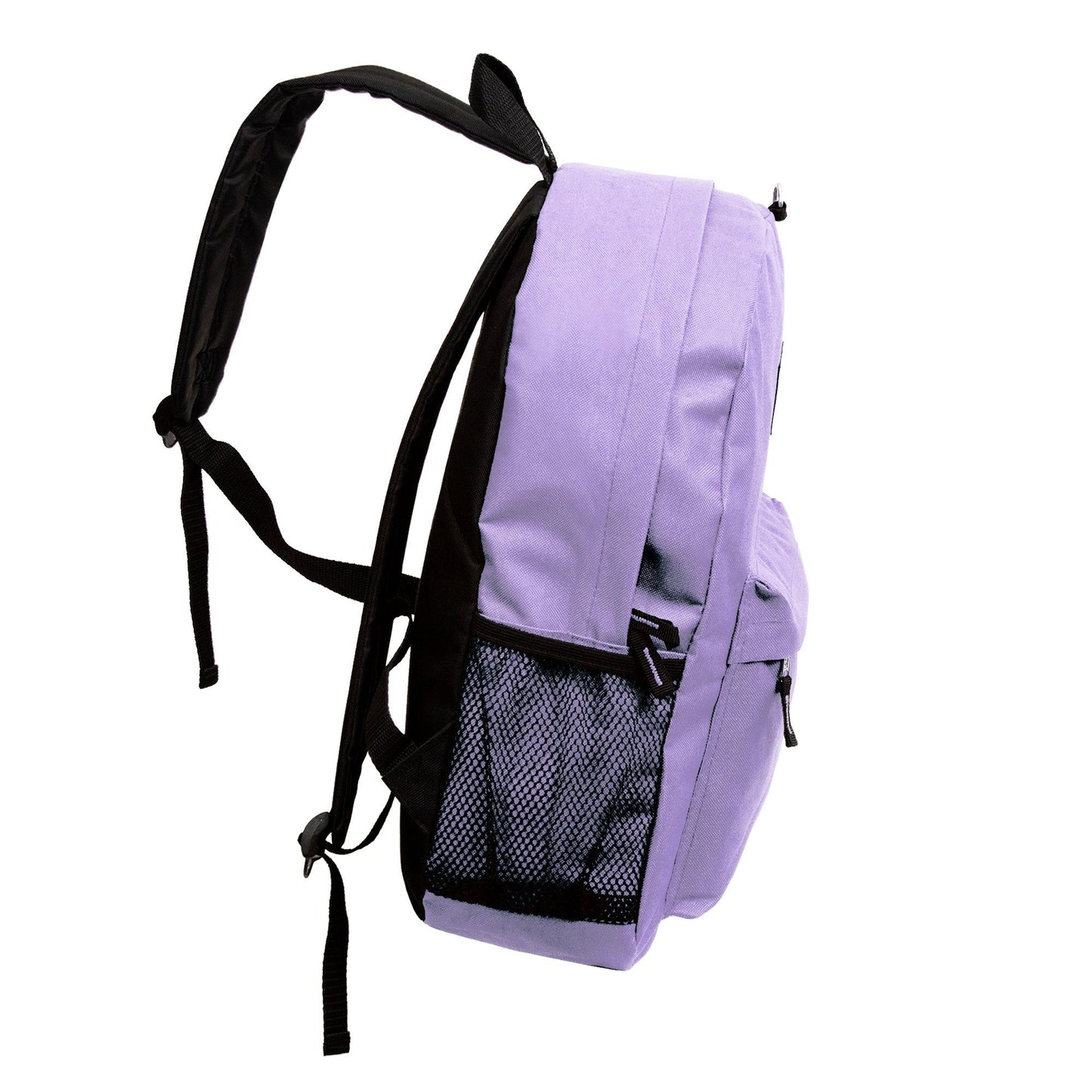 17" Classic Bulk Purple Backpacks - Wholesale Case of 24 Bookbags