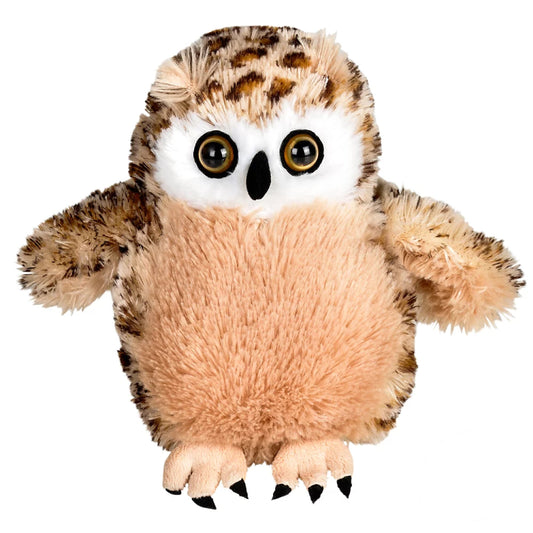 8-Inch Animal Den Owl Plush - Soft & Cuddly Stuffed Animal