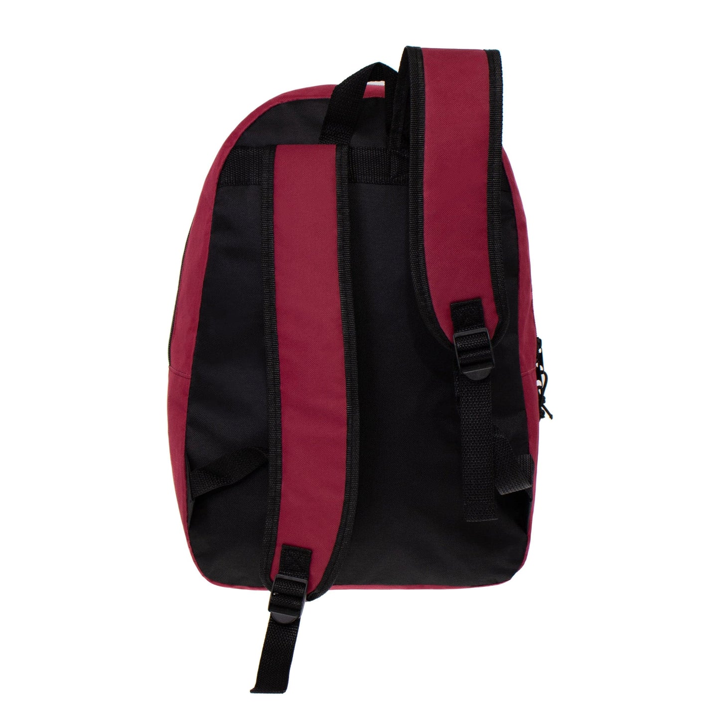 15" Kids Basic Wholesale Backpack in 6 Colors - Bulk Case of 24