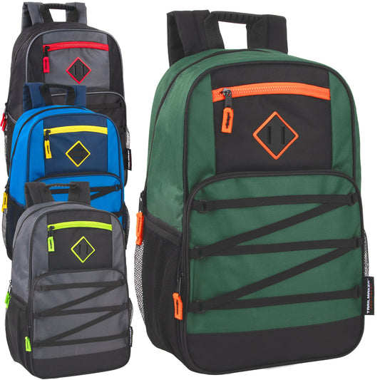 Dome Bungee Backpack with Laptop Section Wholesale