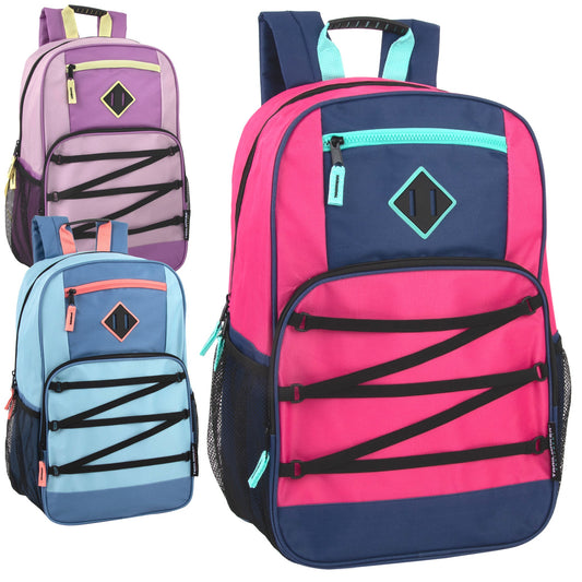 Dome Bungee Backpack with Laptop Section Wholesale