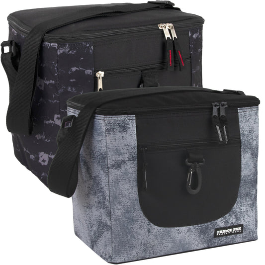 Fridge Pak 24-Can Insulated Cooler Bag - Camo & Heather