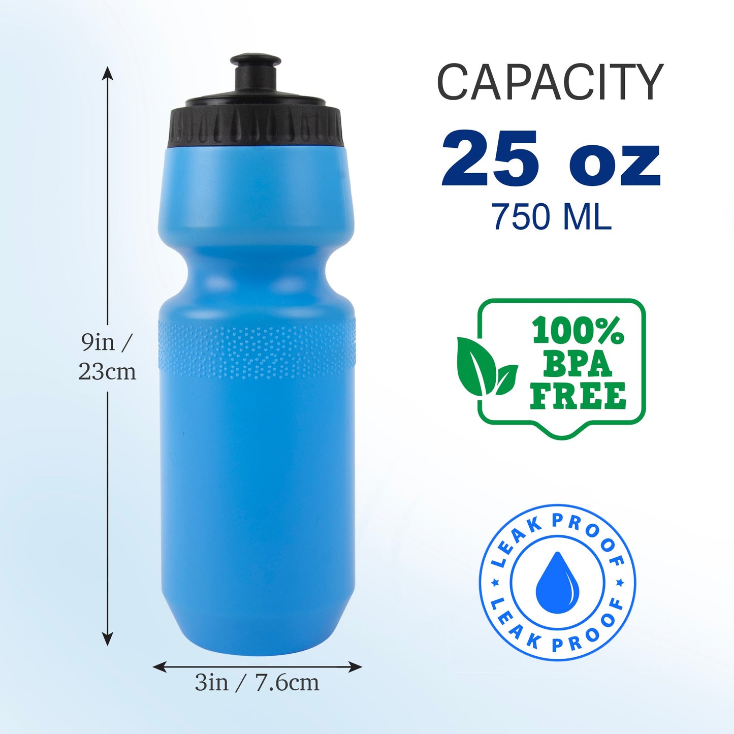 Reusable Water Bottle BPA Free - 25 Oz