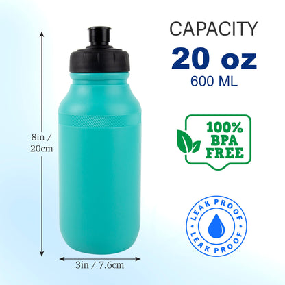 Reusable Water Bottle BPA Free - 20 Oz