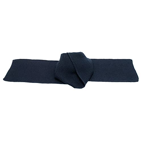 Unisex Wholesale Scarf in Navy Blue - Bulk Case of 24