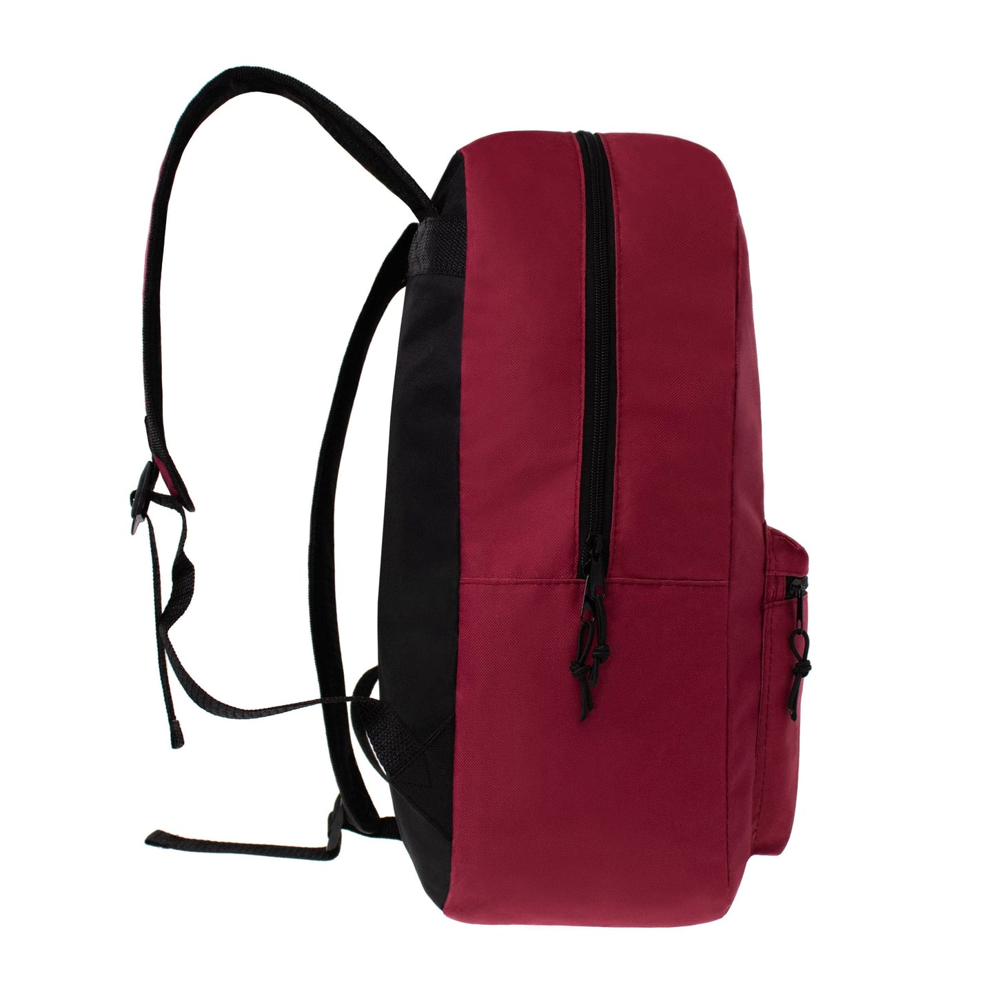 15" Kids Basic Wholesale Backpack in 6 Colors - Bulk Case of 24