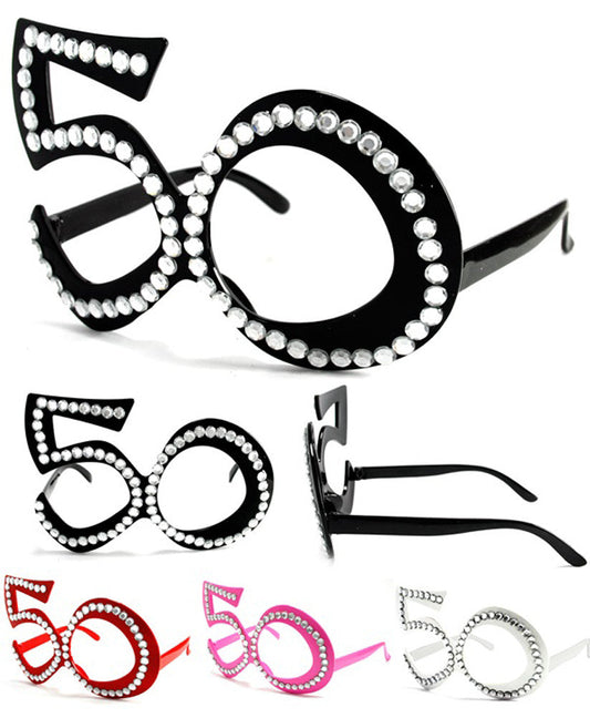 50's Party Glasses - One Size Fits Most