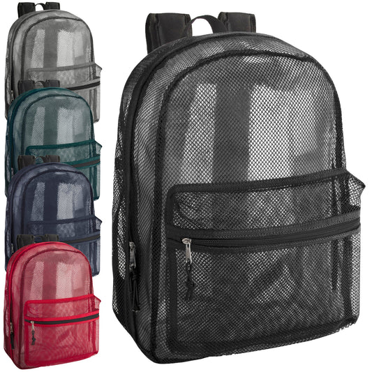 Wholesale Mesh Backpack Assorted