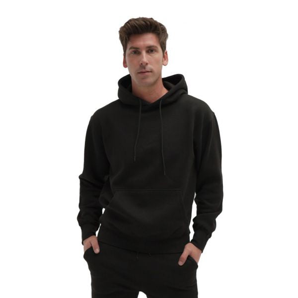 "Adult Heavyweight Premium Hoodie - Soft Fleece with Kangaroo Pocket & Shoelace Drawcord"