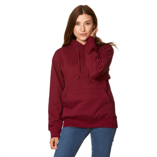 "Adult Heavyweight Premium Hoodie - Soft Fleece with Kangaroo Pocket & Shoelace Drawcord"