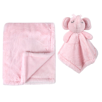 Baby 2 Piece Set Fleece Blankets 36" x 30" Wholesale Bulk USA