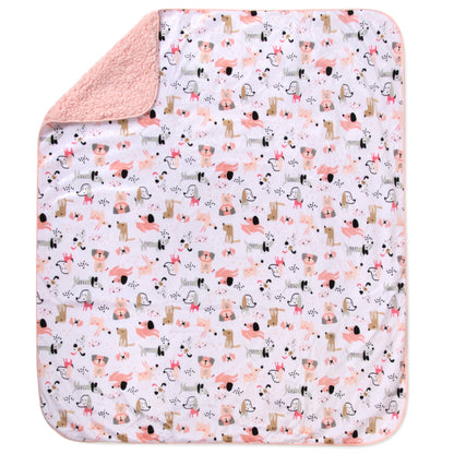 Baby Fleece Blankets 36" x 30" Wholesale Bulk USA