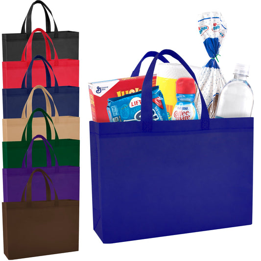 14-Inch Reusable Grocery Shopping Tote Bag NoveltiesMart Wholesale