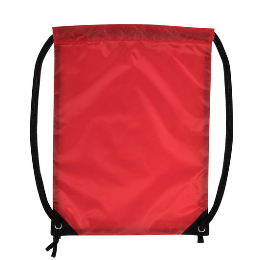 Drawstring Bag Red 18 Inch NoveltiesMart Wholesale