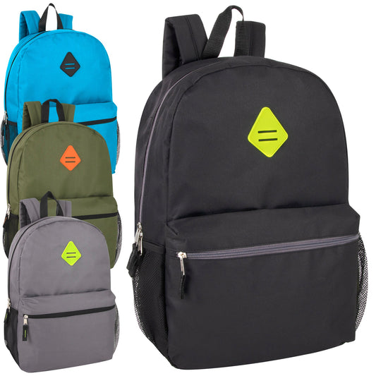 Lash Tab Backpack w Side Mesh Pockets For Boys Wholesale