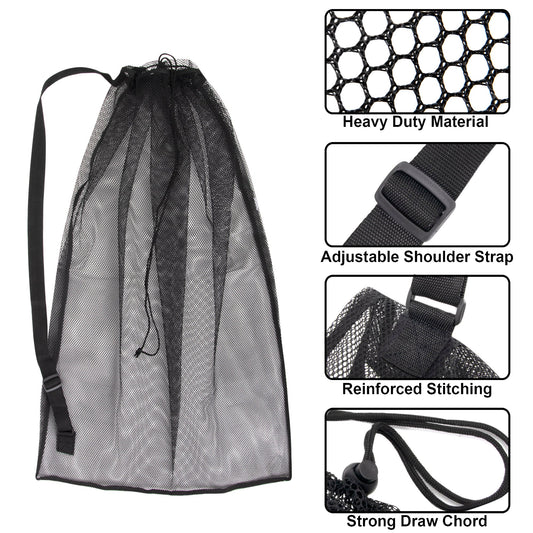 Mesh Laundry & Sports Bag - 40 X 30 Inches NoveltiesMart Wholesale