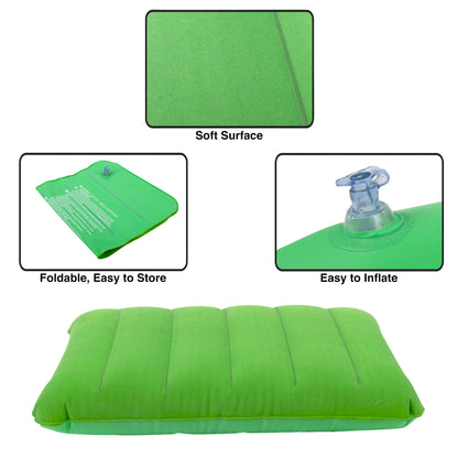 Wholesale Blow-Up Inflatable Pillow - Assorted Colors