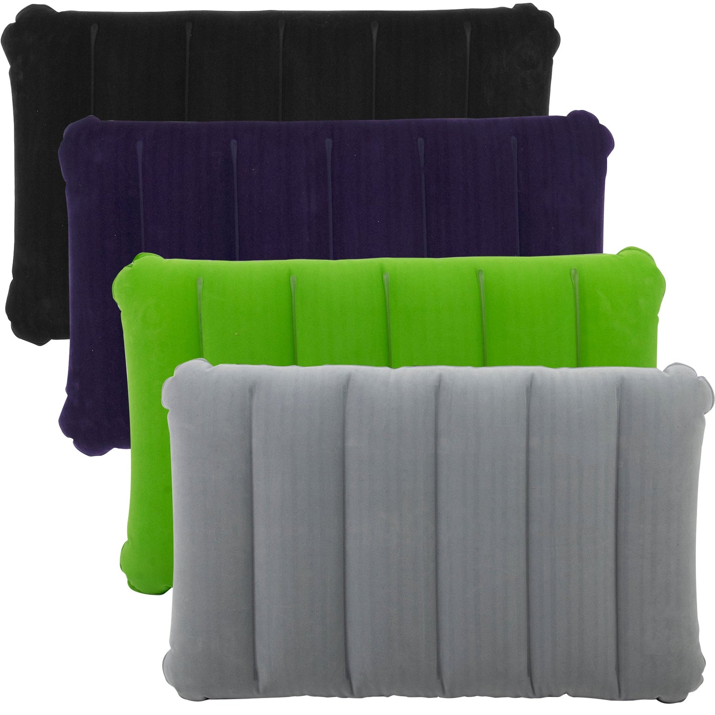 Wholesale Blow-Up Inflatable Pillow - Assorted Colors