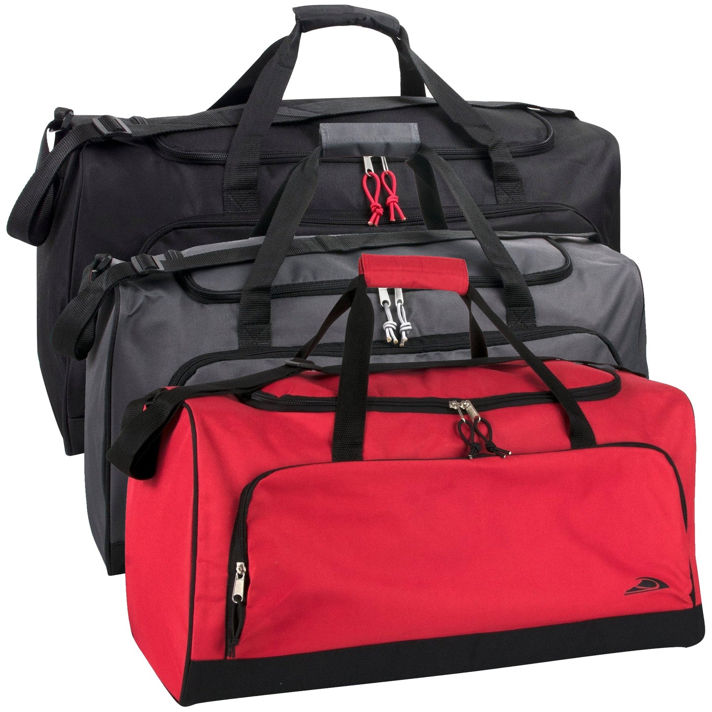 Wide-Pocket Duffle Bags 24 Inch NoveltiesMart Wholesale