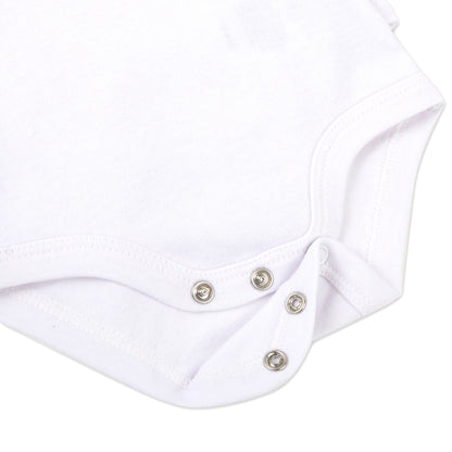 Baby Bodysuit 6-Pack - White Only, Unisex