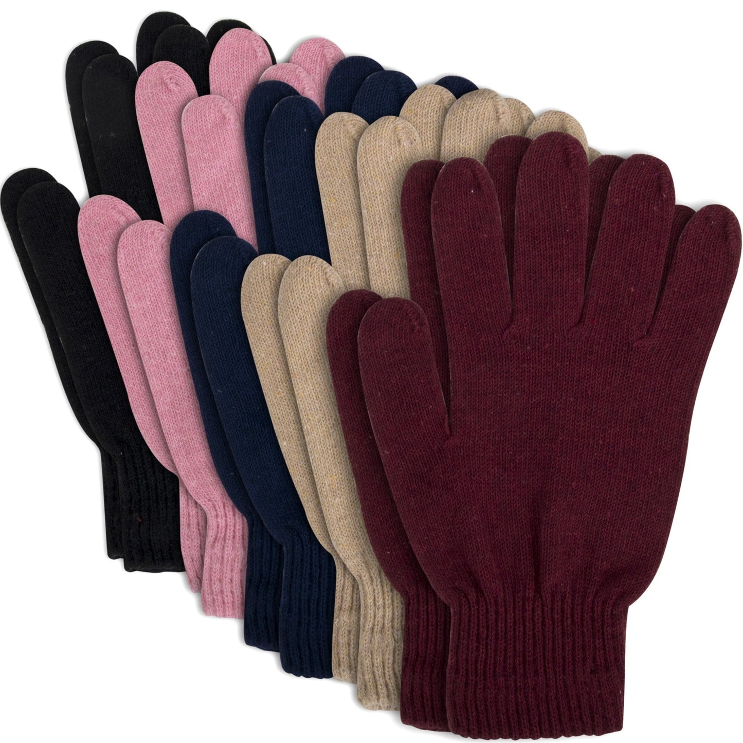 Women's Knitted Gloves NoveltiesMart Wholesale