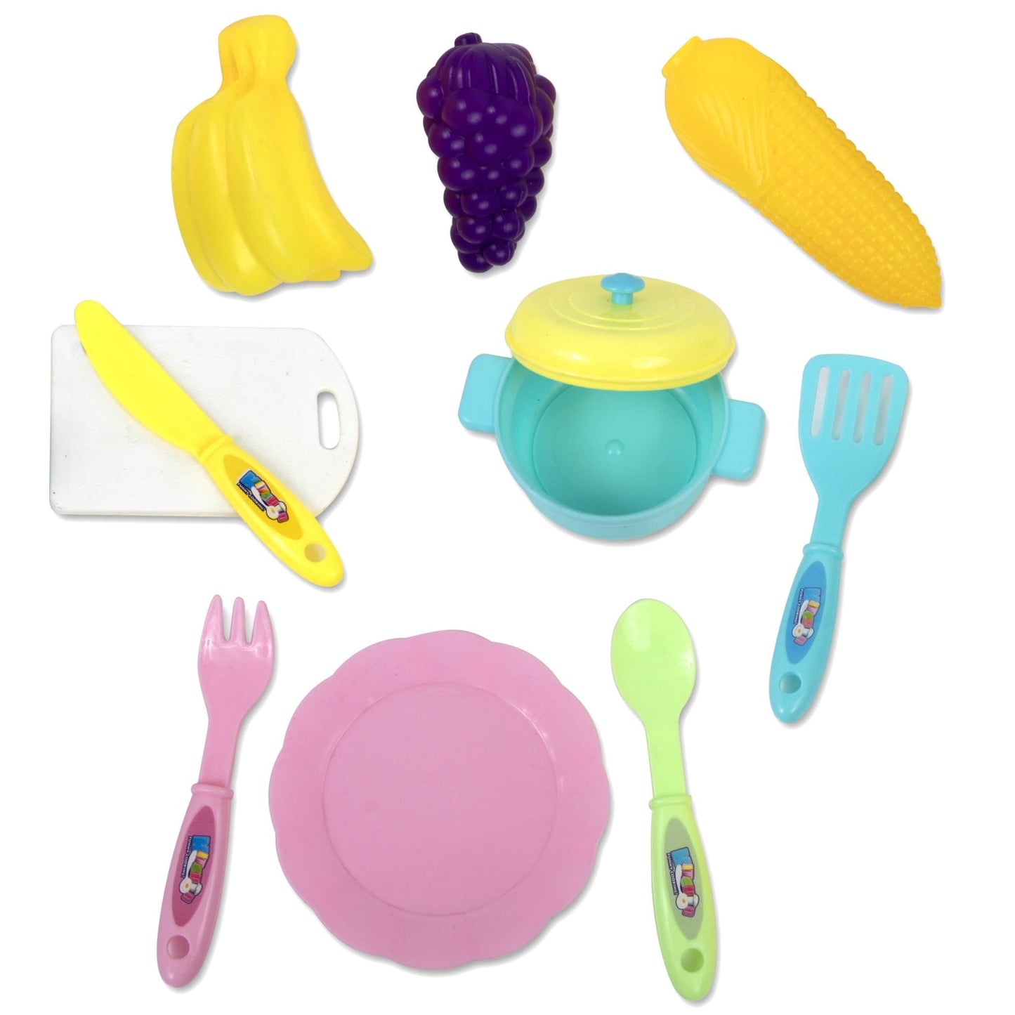 9-Piece Kitchen Cooking Play Set - Fun for Kids