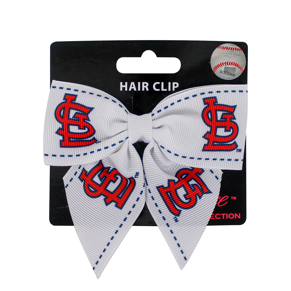 St. Louis Cardinals Bow Hair Clip