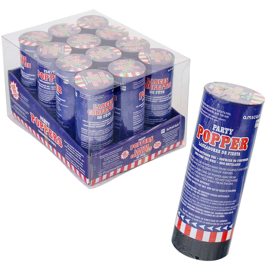 Patriotic Confetti Popper (12 PACK)