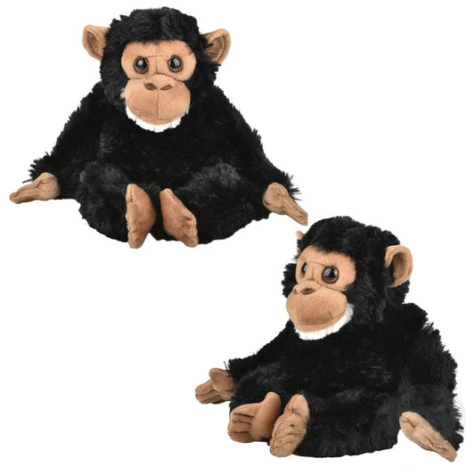 8-Inch Animal Den Chimpanzee Plush - Soft & Cuddly Stuffed Animal