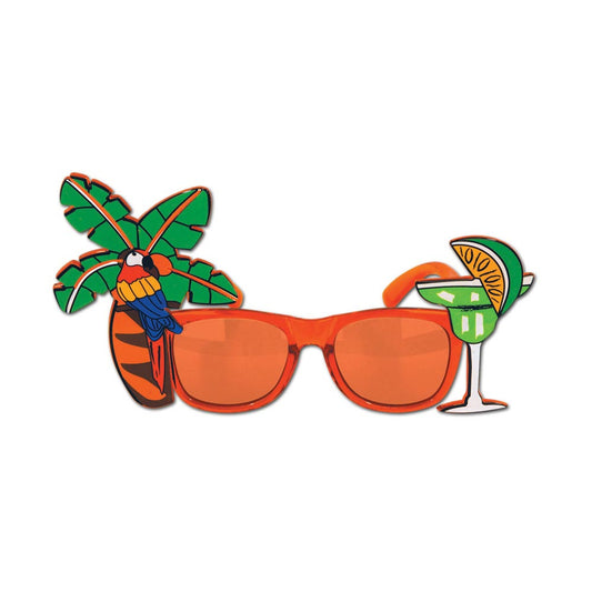 Fanci-frame Palm Tree / Parrot Glasses