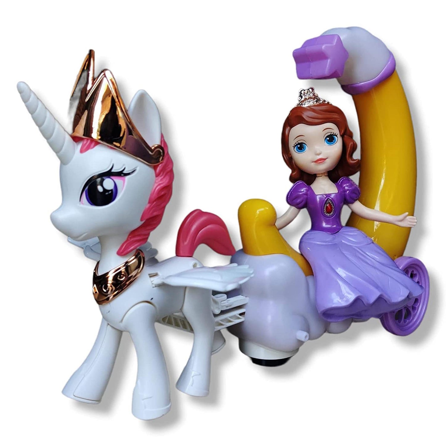 Princess Carriage Play Set – Battery Operated For KId's