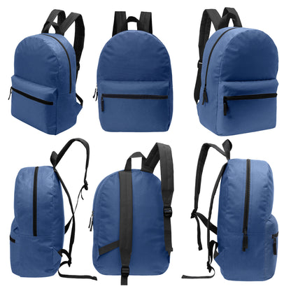 Wholesale 17" Backpacks and 12 Bulk School Supply Kits