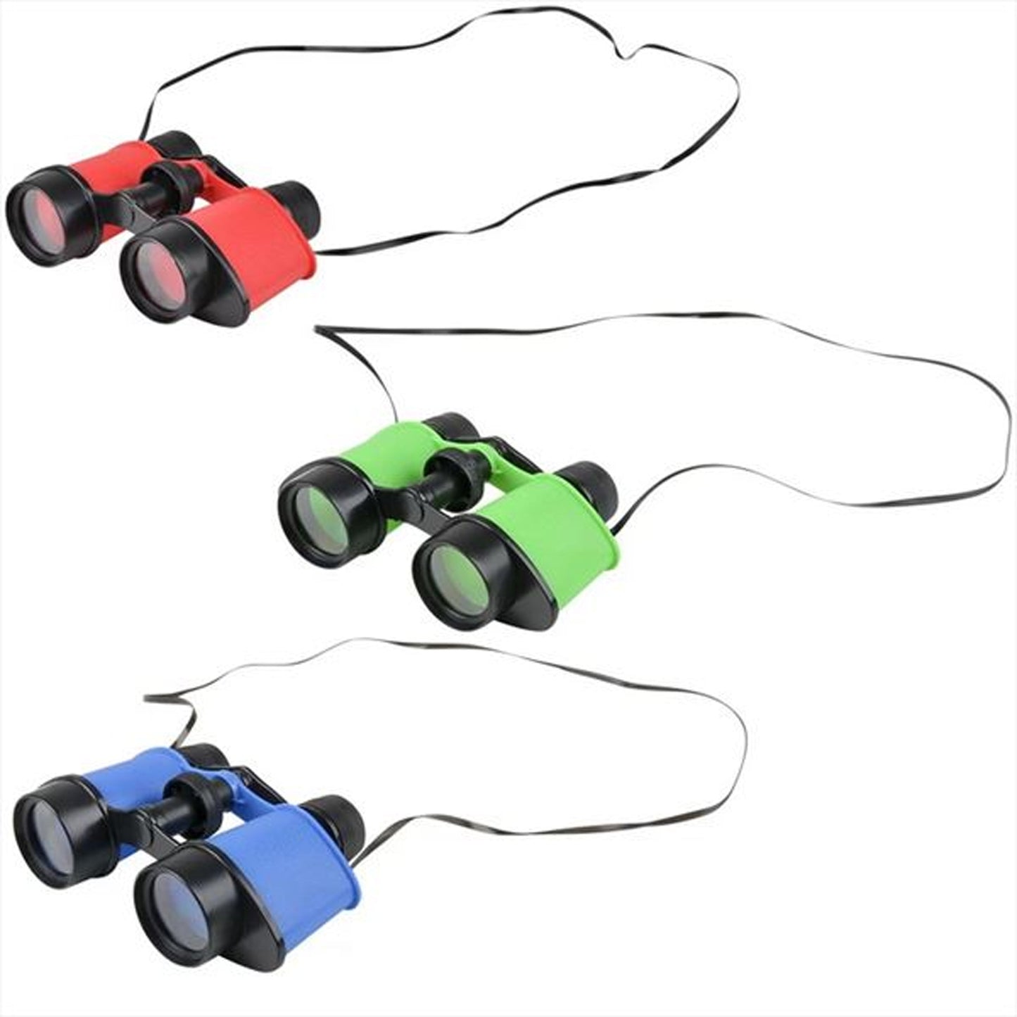 Toy Binoculars Variety of Vivid Colors --(Pack Of 48 PCS)