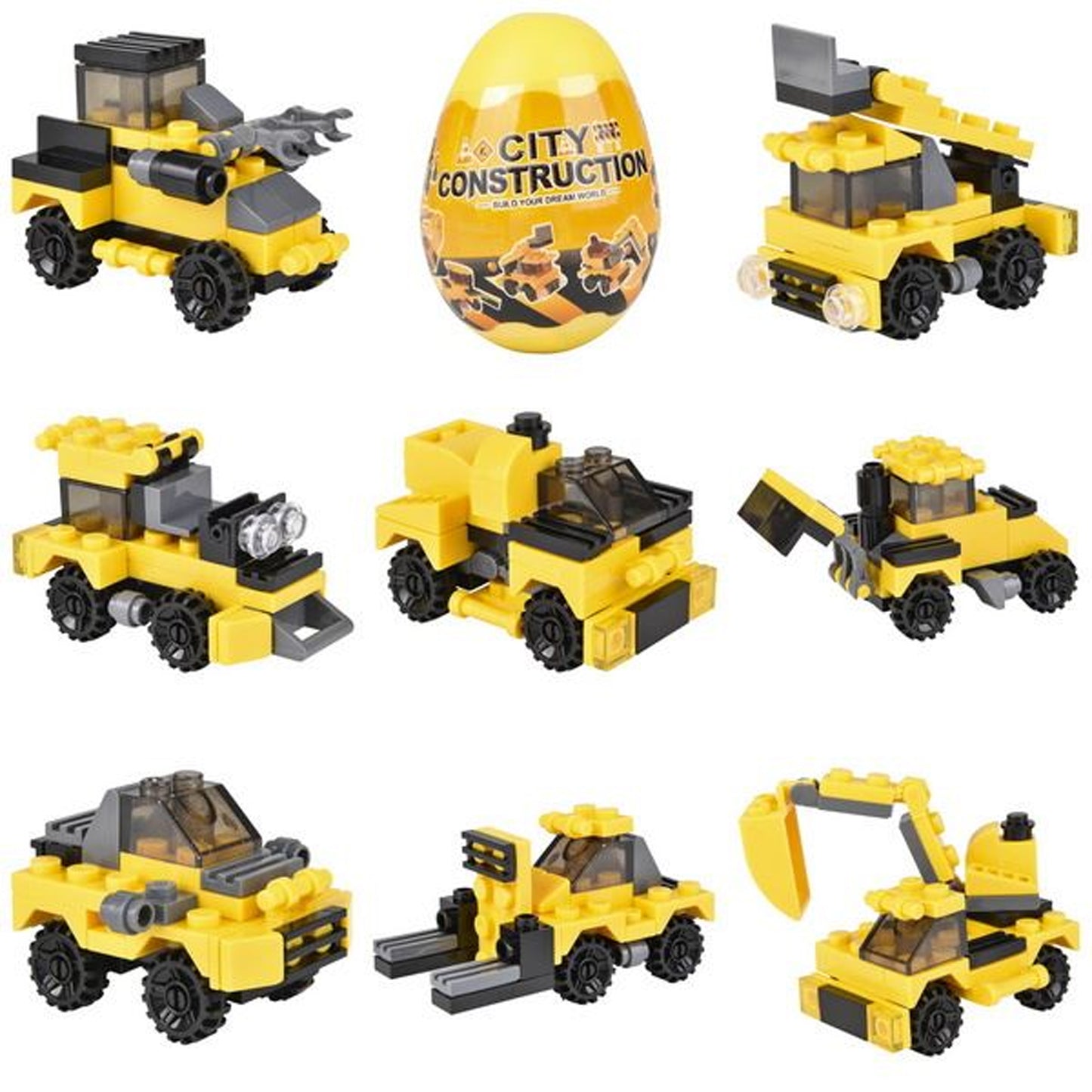 Building Block Construction Truck – Interactive Toy