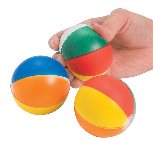 Stress Ball - Beach Ball 2-1/2" (DZ)