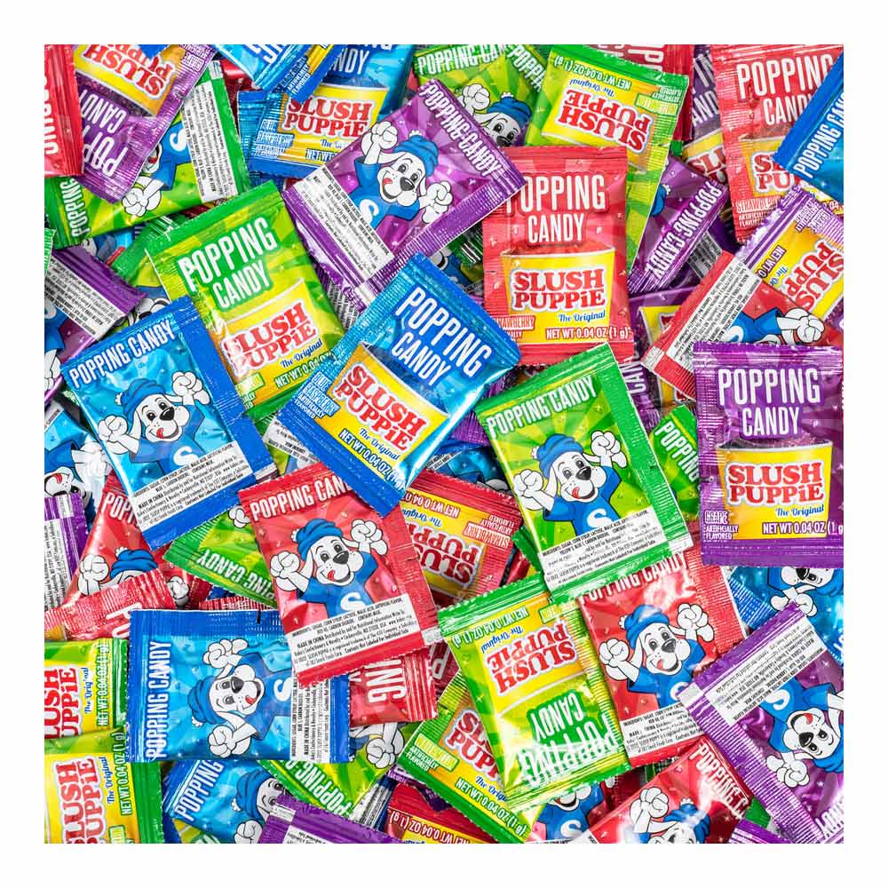 SLUSH PUPPiEƒ?› Popping Candy Bulk Bag 250 Count