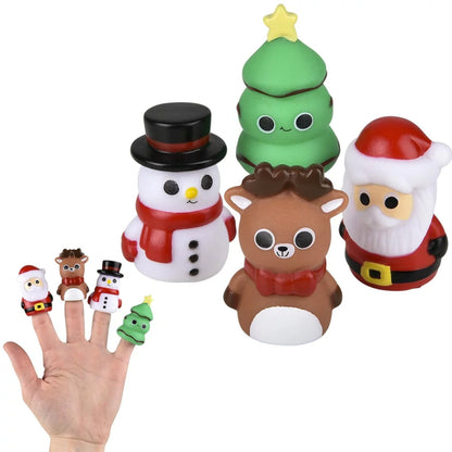 Christmas Finger Puppets for Kids – Wholesale  (Sold By 72 PCS)