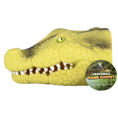 5-inch Crocodile Rubber Puppet – Realistic and Fun Toy