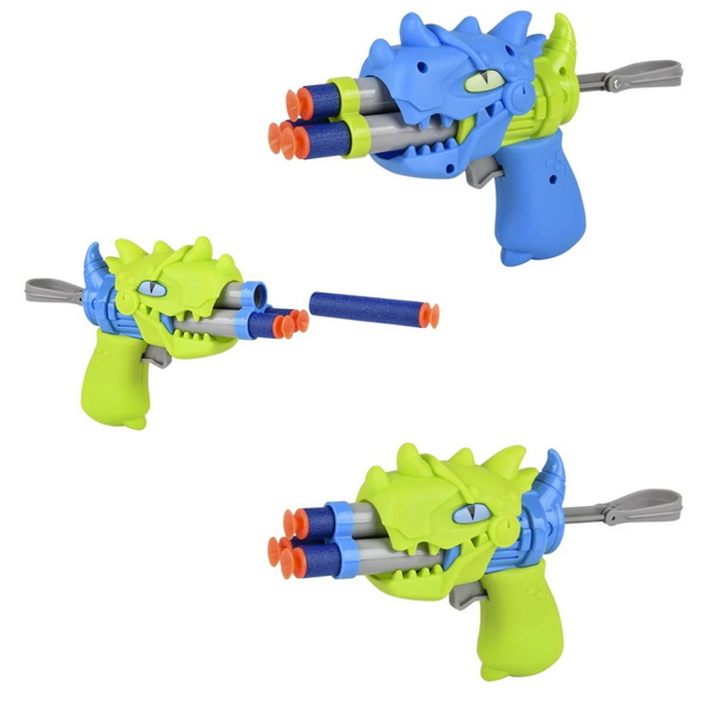 Dinosaur Foam Dart Blaster 5 -(Pack Of 21 PCS)