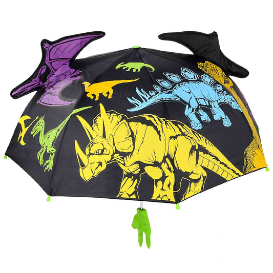 30” Dinosaur Umbrella - Fun Dinosaur Character Design