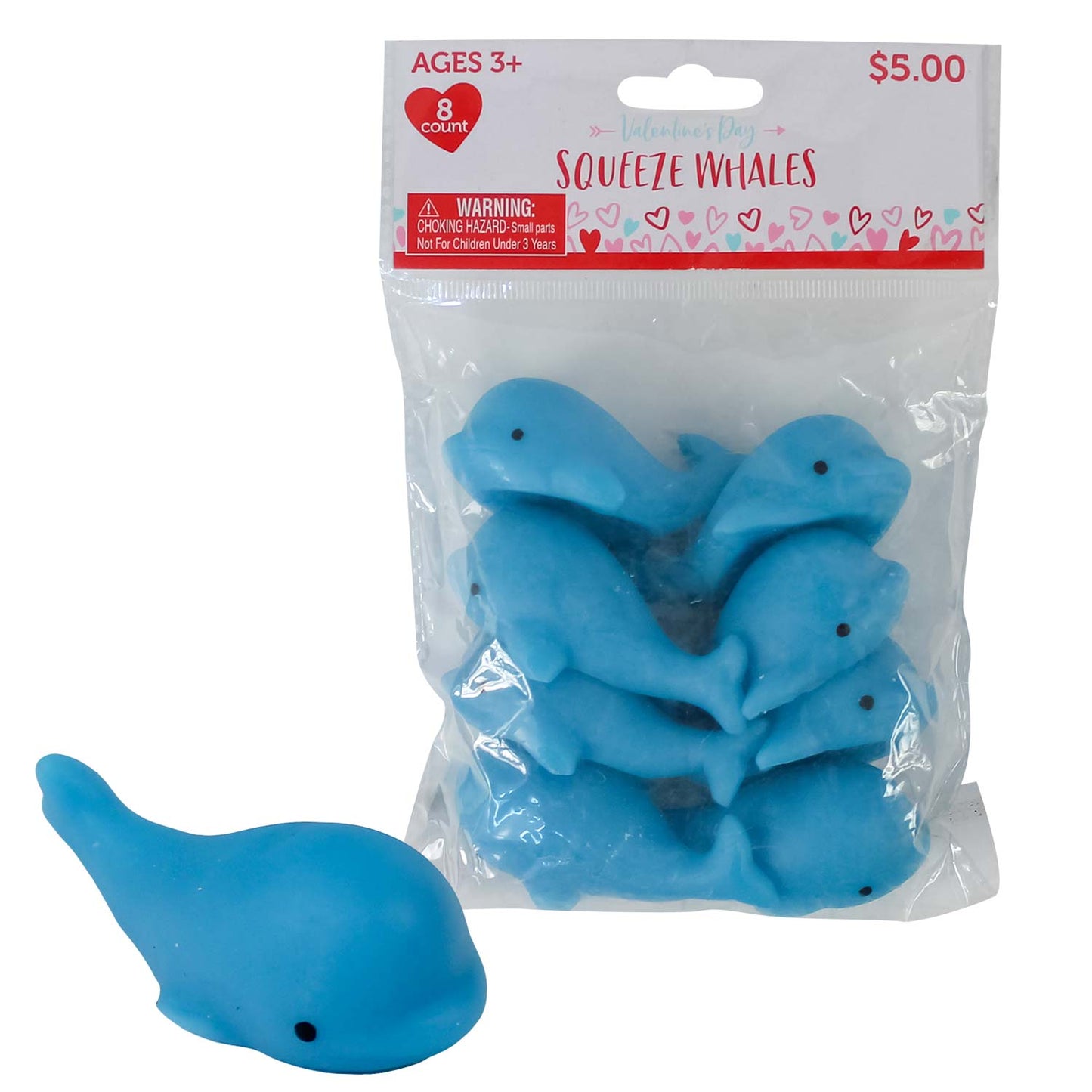 Squeeze Whales 2.5" (8 PACK)