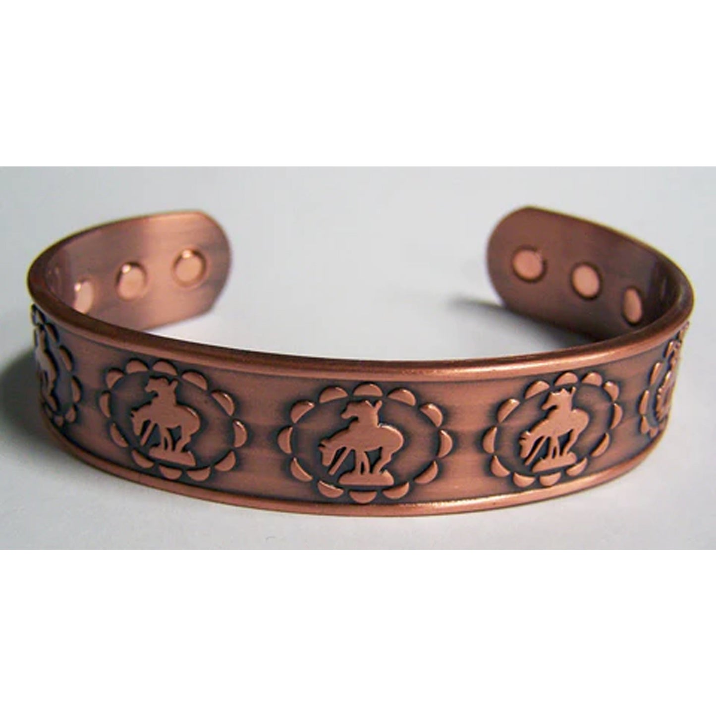 End of Trail Pure Copper Six Magnet Bracelet