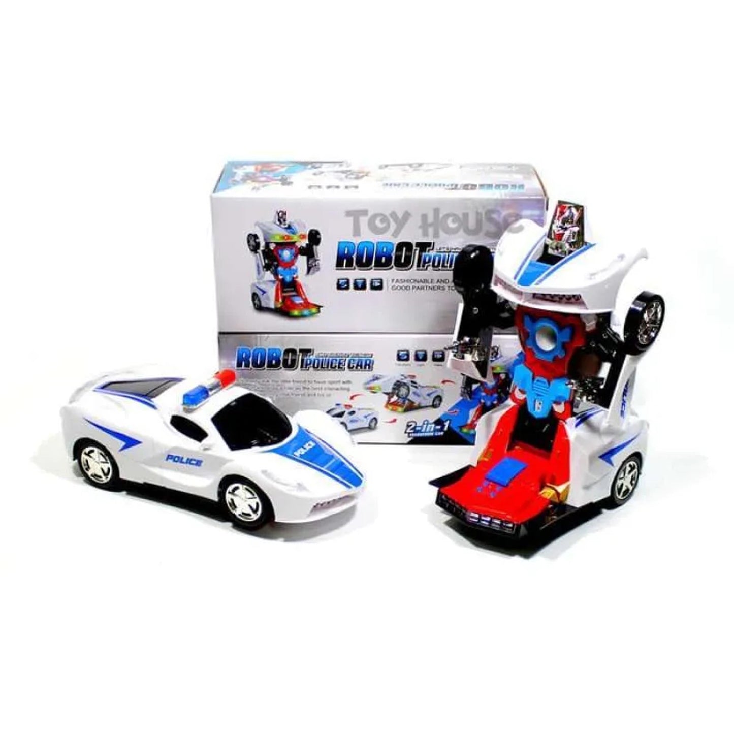 Electronic Toy Robot Police Cars Wholesale