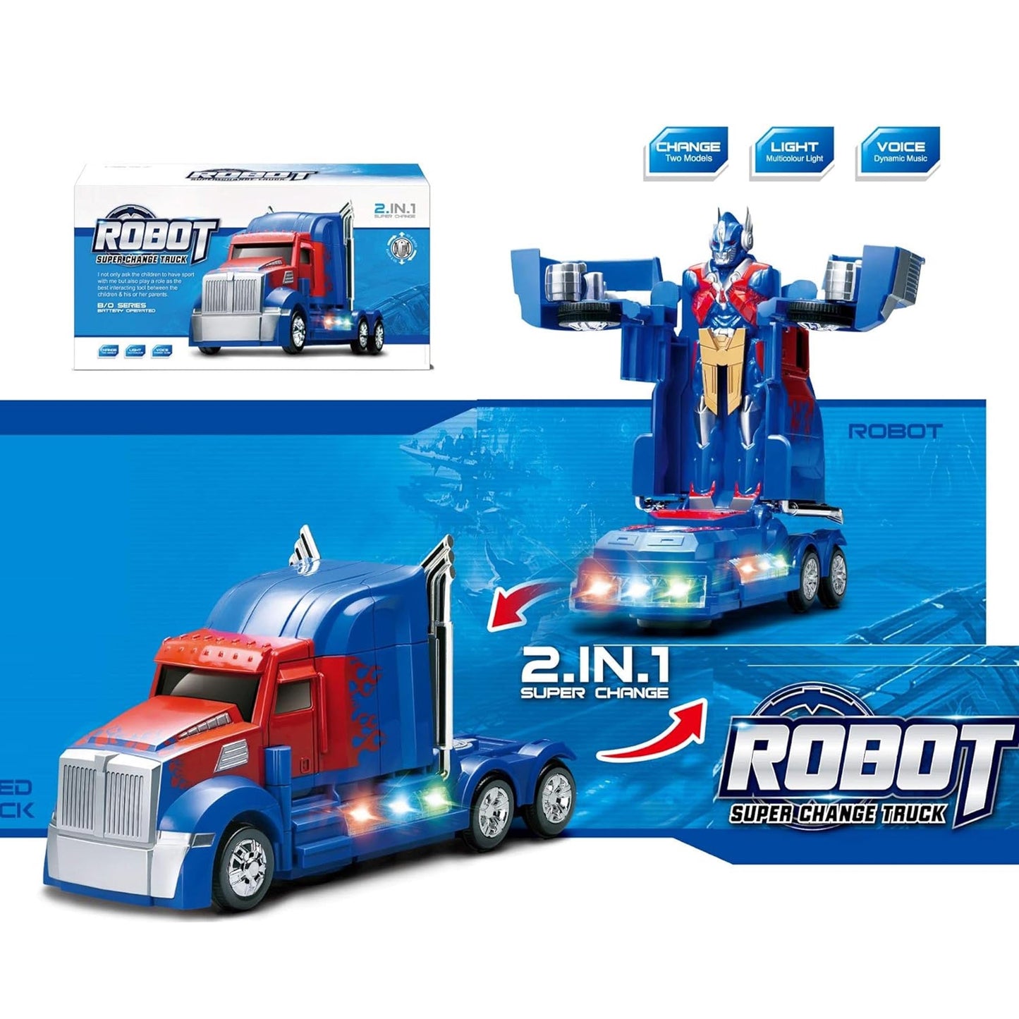 Electronic Toy Robot Trucks Wholesale