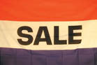 SALE 3' x 5' Flag - High-Quality Promotional Banner for Indoor & Outdoor Use