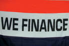 We Finance 3' x 5' Flag - Durable Advertising Flag for Indoor & Outdoor Use