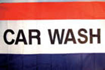 Car Wash 3' x 5' Flag - High Quality Flag for Business Display